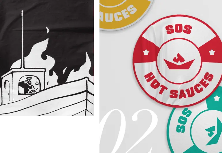 SOS Services for the United States - Boat and Chips