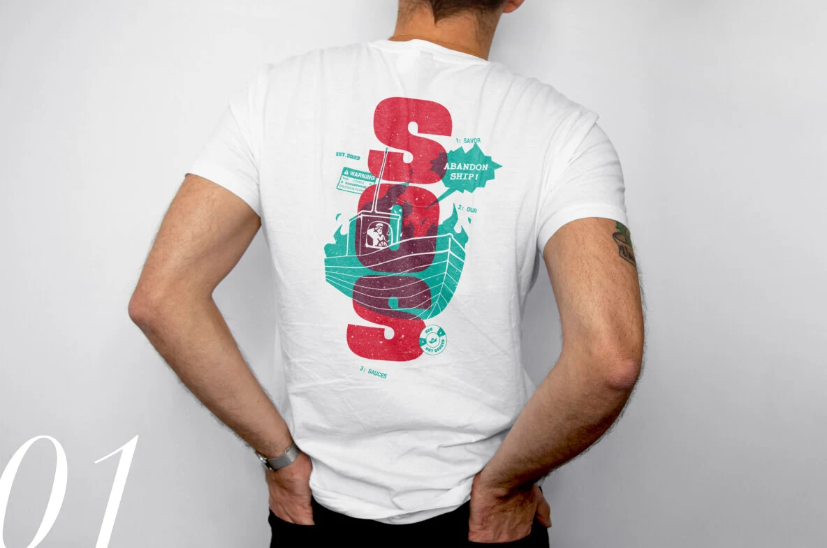 SOS Services for the United States - T-shirt Design