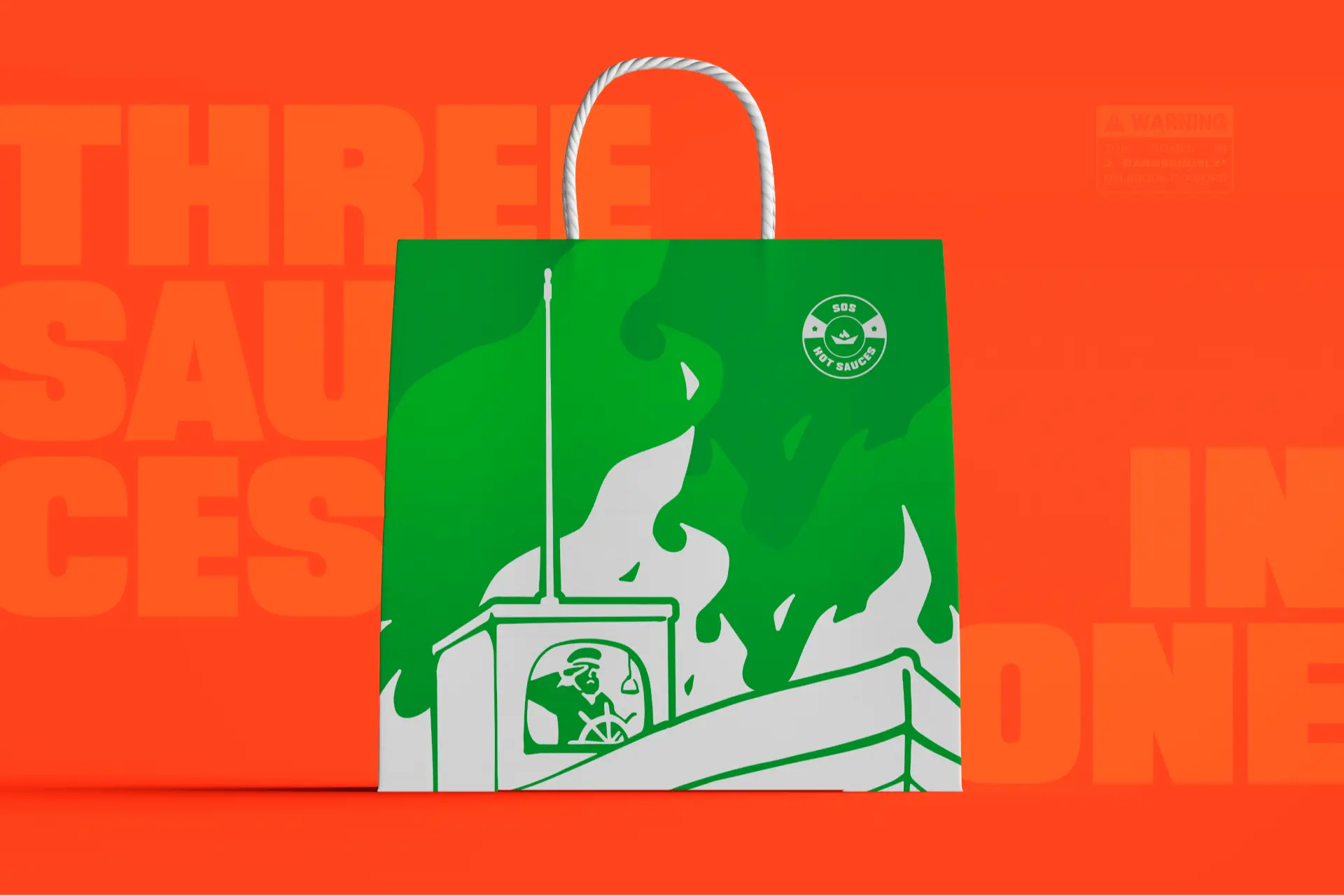 SOS Services for the United States - Paper Bag