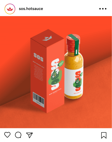 SOS Services for the United States - Spicy Mint Sauce Instagram Post