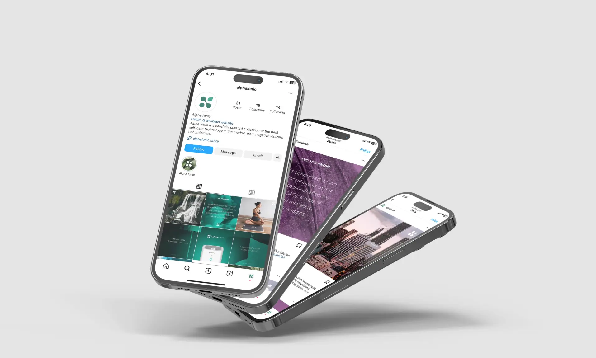 Alpha Ionic Services for the United States - Falling Phone