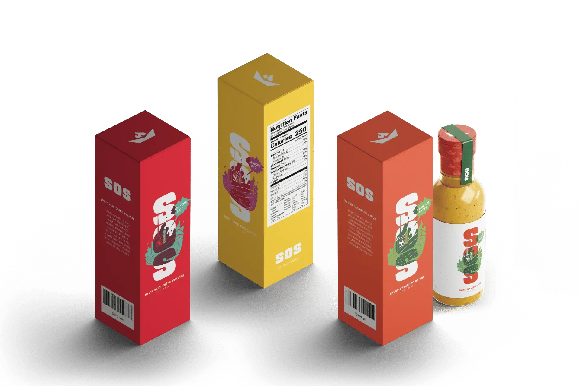 SOS Services for the United States - Variety of Spice Boxes