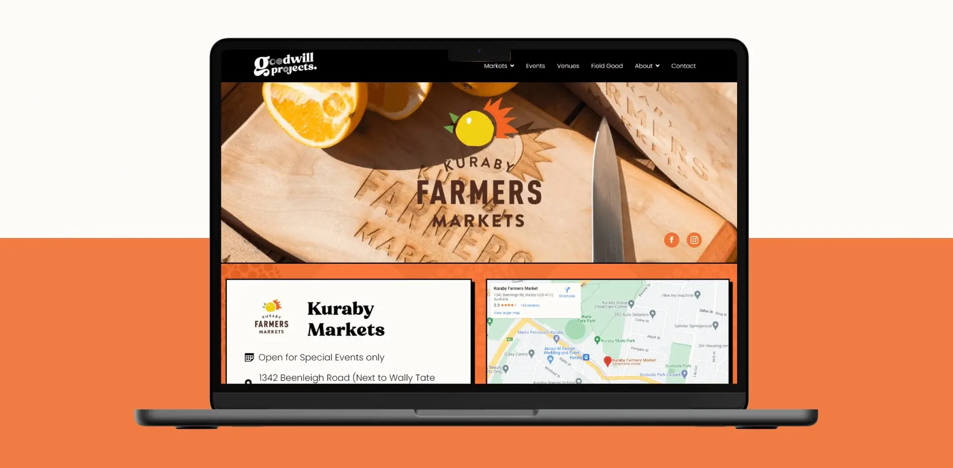 Goodwill for the United States - Laptop Layout