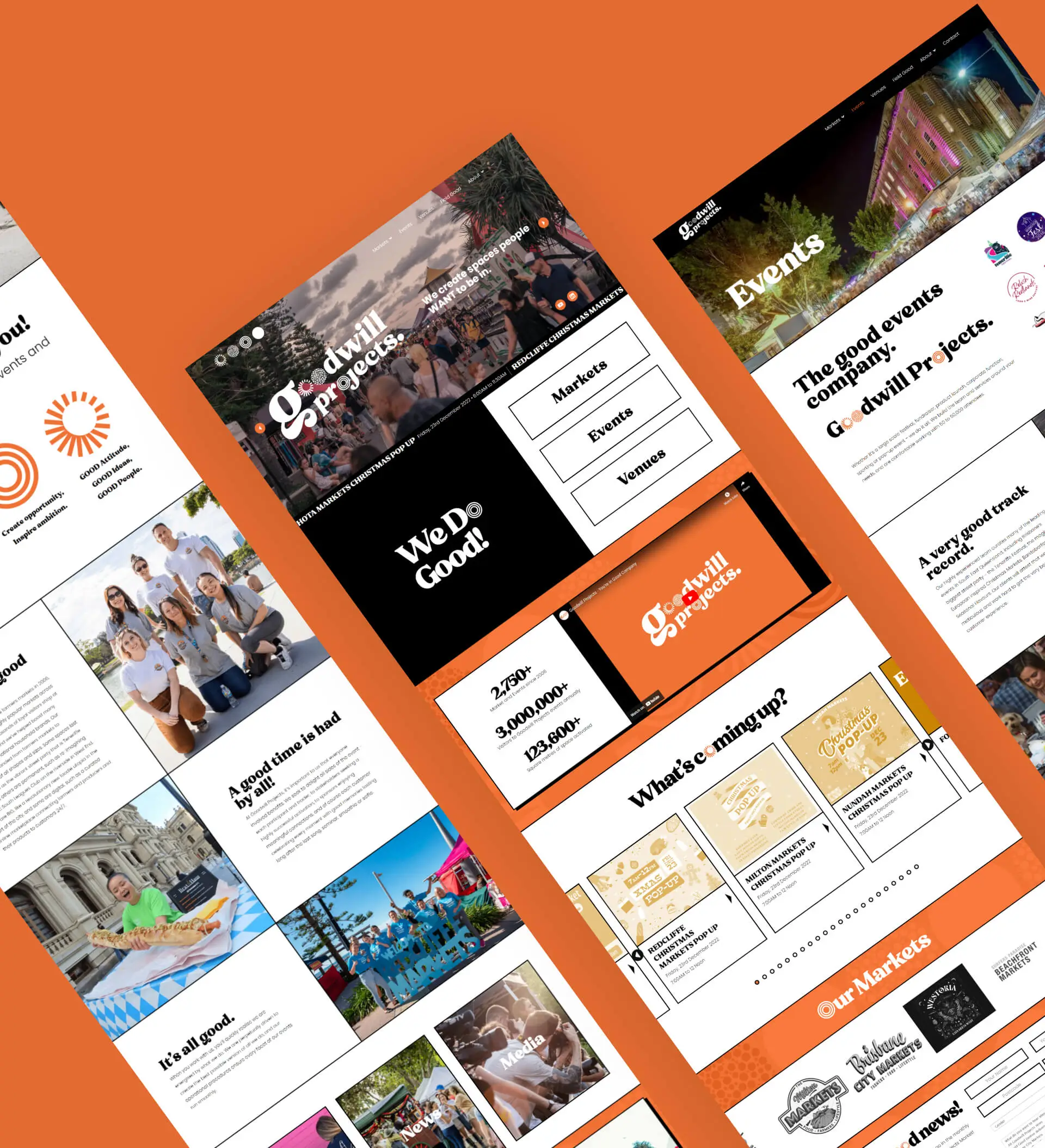 Goodwill for the United States - Website Layout