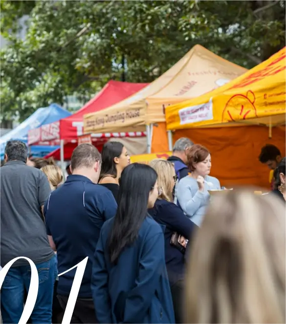 Goodwill for the United States - Crowded People