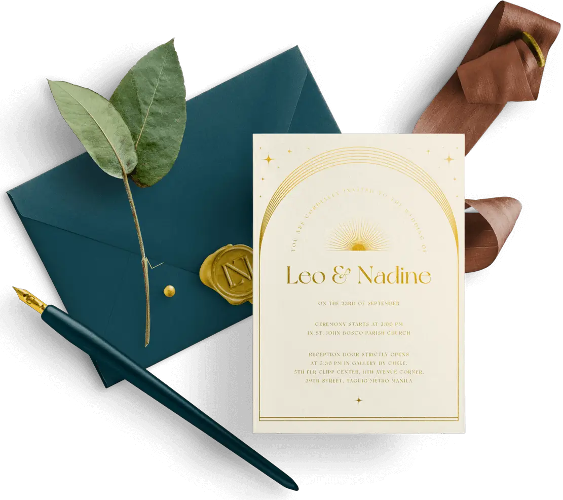 Leo & Nadine Services for the United States - Invitation Letter Packaging